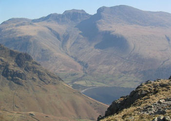Scafells in the Lake District